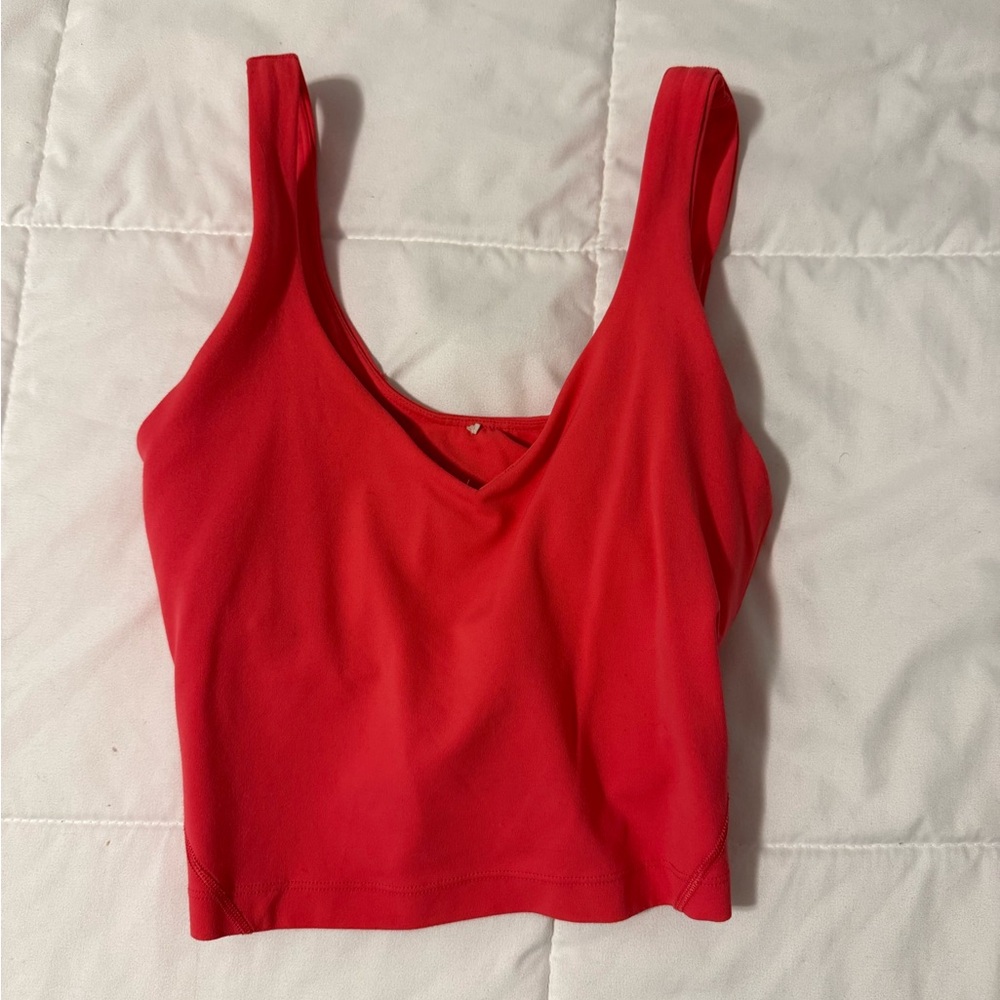 Lululemon hot pink Women's align Tank Top